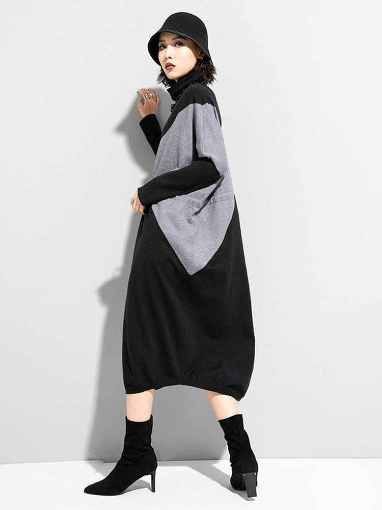 Knitting Big Size Dress（G2071）