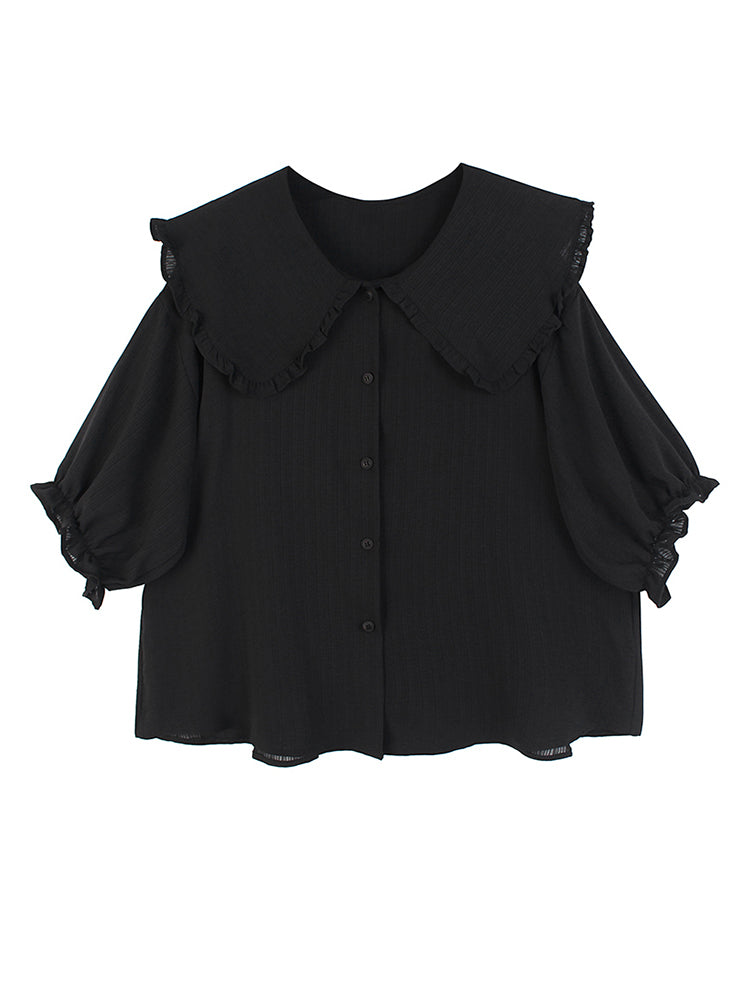 Big size casual blouse(G2098)